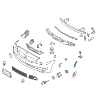 OEM 2012 BMW 550i Side Reflector Left Diagram - 63-14-7-842-959