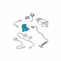 OEM 1996 Toyota T100 Valve Assy, EGR Diagram - 25620-62060