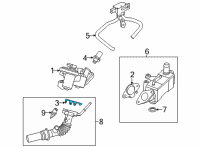 OEM 2022 Lincoln Corsair GASKET Diagram - LX6Z-9D476-A