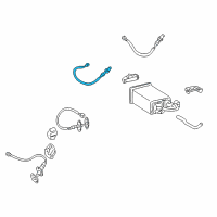 OEM 2002 Toyota Sequoia Front Oxygen Sensor Diagram - 89465-0C140