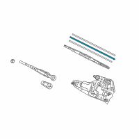 OEM 2020 Honda CR-V Rubber, Blade (300MM) Diagram - 76722-TRN-H01