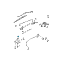 OEM 1998 Infiniti QX4 Cap-Windshield Washer TNK Diagram - 28913-4M400