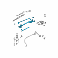 OEM 2002 Nissan Sentra Link Assembly-Connecting No 1 Diagram - 28840-5M000