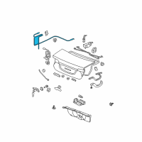 OEM Honda Cable, Trunk & Fuel Lid Opener Diagram - 74880-SNA-A01