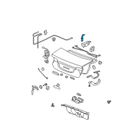 OEM 2015 Honda Accord Cylinder, Trunk Remote Control Diagram - 74886-SDA-A01