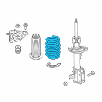 OEM Jeep Renegade Spring-Suspension Diagram - 68254800AA