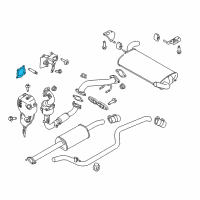 OEM 2018 Ford Focus Catalytic Converter Gasket Diagram - CM5Z-9450-A