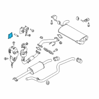 OEM 2015 Ford Focus Catalytic Converter Gasket Diagram - CM5Z-9450-A