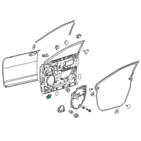 OEM 2018 Lexus RX450h Seal, Door Dust Proof Diagram - 67837-0E060