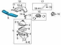 OEM 2020 Buick Encore GX BAFFLE ASM-INT AIR Diagram - 60002343