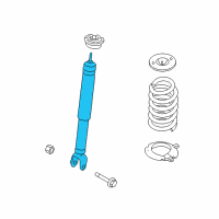 OEM 2011 Lincoln MKT Shock Diagram - CA8Z-18125-A