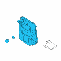 OEM Kia Forte Cover-Valve Body Diagram - 452803B811