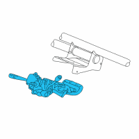 OEM 2000 Dodge Intrepid Column-Steering Diagram - 5073539AA