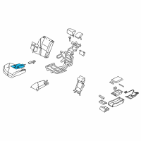 OEM 2008 Infiniti M35 Heater Unit Diagram - 88385-EG68A