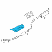 OEM 2013 Kia Soul Protector-Heat Front Diagram - 287912K250