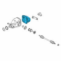 OEM BMW 325xi Transmission Cover Diagram - 33-11-7-518-404