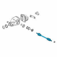 OEM 2013 BMW X1 Transmission Rear Right Diagram - 33-20-7-605-486