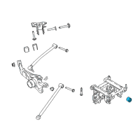 OEM 2021 Ford EcoSport Axle Beam Mount Bushing Diagram - GN1Z-4B424-A