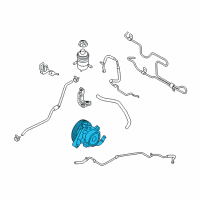 OEM 2011 Kia Sorento Pump Assembly-Power STEE Diagram - 571002P350