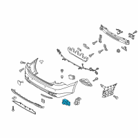 OEM Kia K900 Ultrasonic Sensor As Diagram - 957203T210MBN