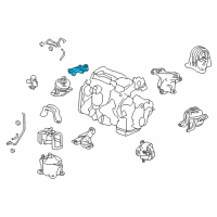 OEM 2019 Acura TLX Bracket Diagram - 50620-T2F-A01