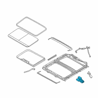 OEM Mercury Motor Diagram - AE5Z-15790-B