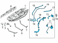 OEM Kia Carnival FILLER NECK ASSY-FUE Diagram - 31030R0550