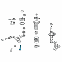 OEM 2013 Scion xB Lower Ball Joint Mount Bolt Diagram - 90105-A0250