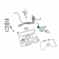 OEM 2006 Dodge Ram 1500 Cap-Fuel Filler Diagram - 5290145AE