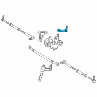 OEM 2000 Lincoln Navigator Pitman Arm Diagram - XL3Z-3590-AA