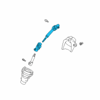 OEM Scion Intermed Shaft Diagram - 45220-52010