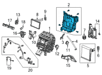 OEM Honda Civic CASE SET, EVAPORATOR Diagram - 79108-T21-A41