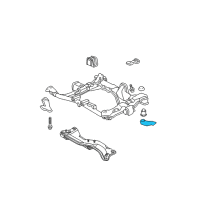 OEM 2015 Honda Odyssey Stay B, R. Sub-Frame Mounting Diagram - 50237-S0X-A00