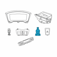 OEM BMW i8 Switch Start Stop Engine Drive Diagram - 61-31-9-158-463