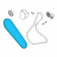 OEM 2022 Lincoln Corsair AC Belt Diagram - K2GZ-8620-CA