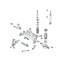 OEM 2003 Nissan Murano Bracket Assembly-Differential Mounting Diagram - 55419-CA010