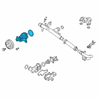 OEM 2021 Ford F-150 Water Pump Diagram - JL3Z-8501-A