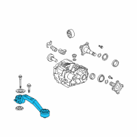 OEM Toyota Differential Mount Diagram - 52380-48080