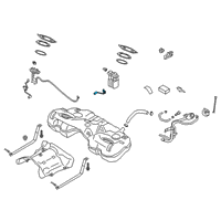 OEM 2021 Kia Stinger Fuel Tank Sender Assembly Diagram - 94460J5000