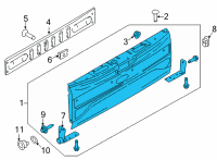 OEM Ford F-150 TAILGATE ASY Diagram - ML3Z-9940700-C