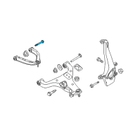 OEM 2010 Nissan Xterra Bolt-FLG, Hex Type 2 9T M14 Diagram - 080B4-4801A