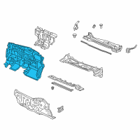 OEM 2014 Honda CR-V Insulator, Dashboard Diagram - 74260-T0J-X00