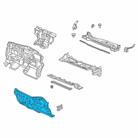 OEM 2014 Honda CR-V Dashboard LWR, Comp Diagram - 61500-T0G-A00ZZ