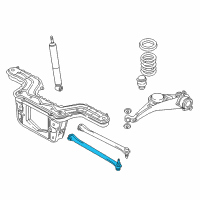 OEM 2005 Ford Escape Lower Link Diagram - 5L8Z-5500-AC