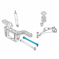 OEM Ford Escape Lower Link Diagram - YL8Z-5500-AA