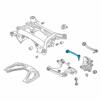 OEM 2014 BMW M6 Toe Arm With Ball Joint Diagram - 33-32-2-284-132