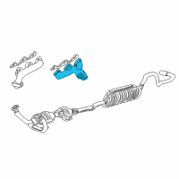 OEM 2007 Ford Explorer Manifold Diagram - 1L2Z-9431-CB