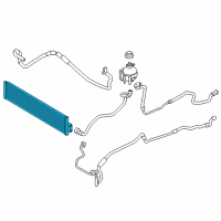 OEM BMW 740Li Radiator Diagram - 17-11-7-631-019