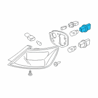 OEM 2008 Honda Civic Socket (T20) Diagram - 33514-SCK-003