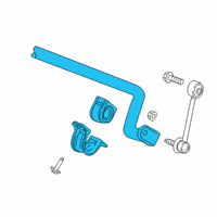 OEM 2019 GMC Acadia Stabilizer Bar Diagram - 84617934